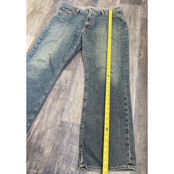 X2 Denim Laboratory Jeans Mens 38x30 VNTG Y2K Express Normcore Loose Straight - Picture 12 of 12